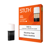 Mango - Tropical ripe mango nectar infused with just the right amount of sweetness. Discover nicotine-free vape pods as a valuable aid in your efforts to quit smoking or lower nicotine consumption. With 0mg nicotine vape pods variants available, you can progressively break free from the habit.